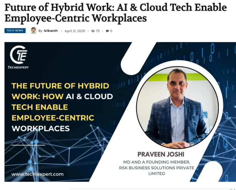 Future of Hybrid Work: AI & Cloud Tech Enable Employee-Centric Workplaces