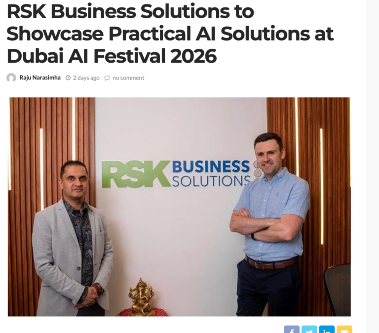 RSK Business Solutions to Showcase Practical AI Solutions at Dubai AI Festival 2026